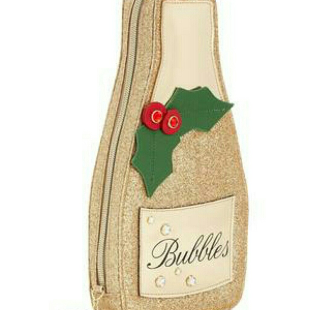 ❤Celebrate Shop Champagne Crossbody Bag Gold